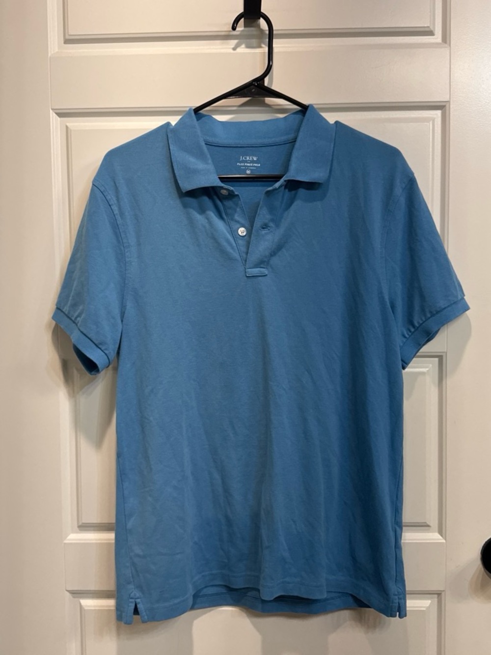 J. Crew Men’s Polo Shirt in Sky Blue